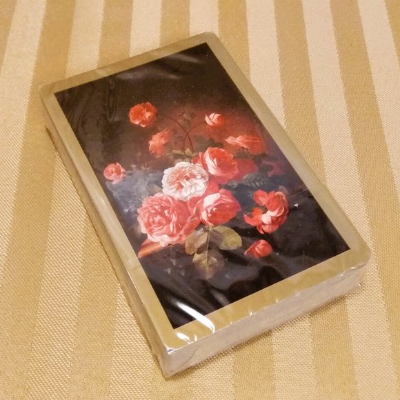 Vintage Congress Double Deck Floral/Roses Playing Cards - Picture 5 of 16